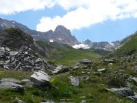 Au dessus du lac de Roselend